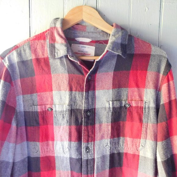 🍎 Country Flannel Shirt - Picture 1 of 6